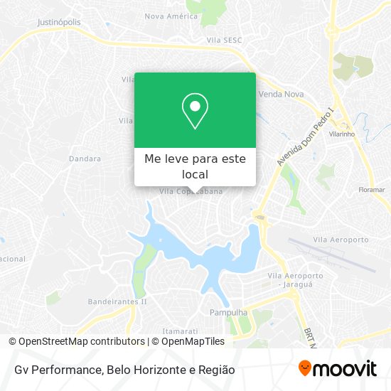 Gv Performance mapa