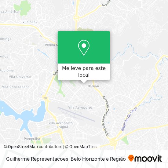 Guilherme Representacoes mapa