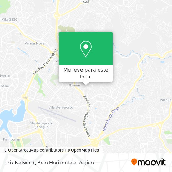 Pix Network mapa