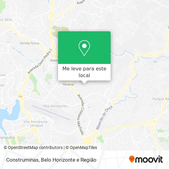 Construminas mapa