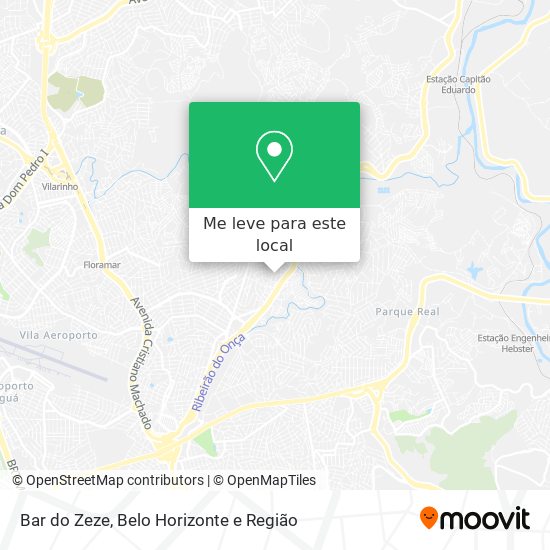 Bar do Zeze mapa