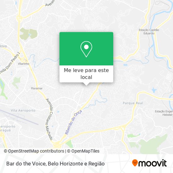 Bar do the Voice mapa