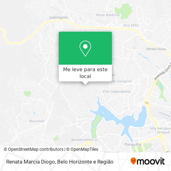 Renata Marcia Diogo mapa