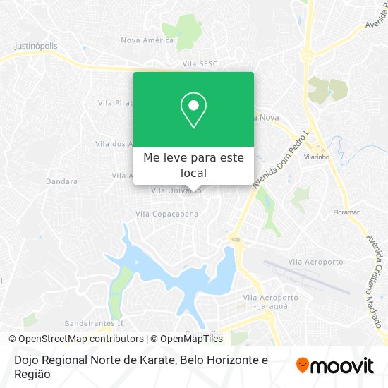 Dojo Regional Norte de Karate mapa