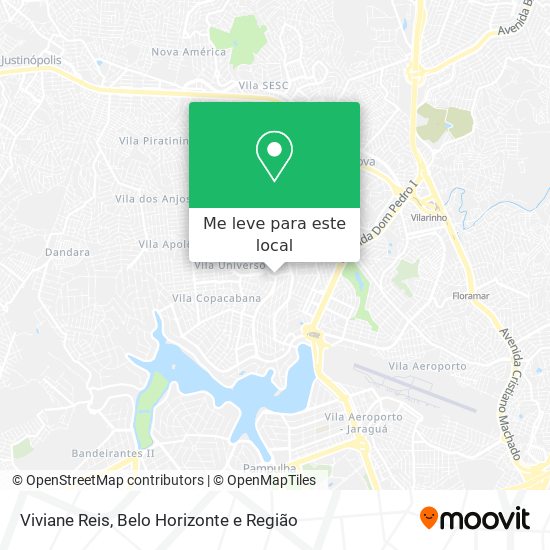 Viviane Reis mapa