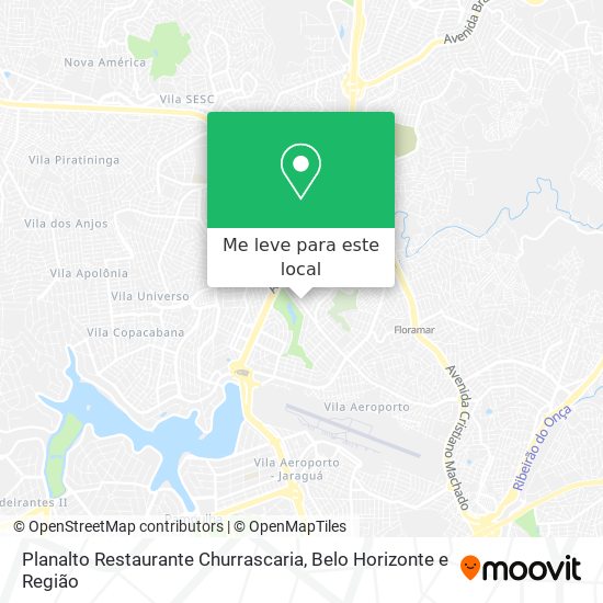 Planalto Restaurante Churrascaria mapa