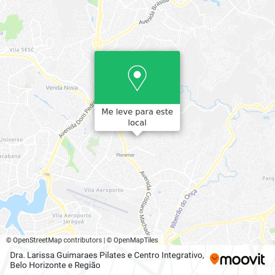 Dra. Larissa Guimaraes Pilates e Centro Integrativo mapa