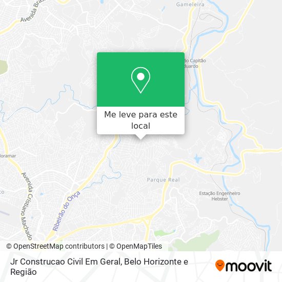 Jr Construcao Civil Em Geral mapa