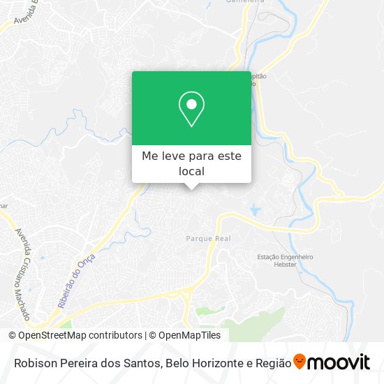 Robison Pereira dos Santos mapa