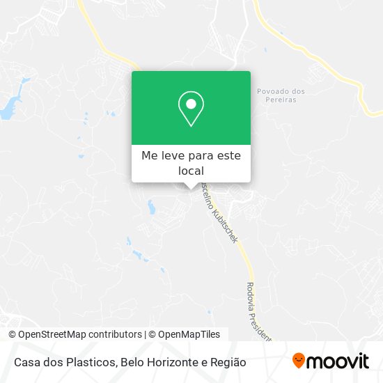 Casa dos Plasticos mapa