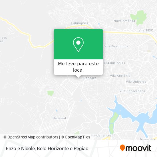 Enzo e Nicole mapa