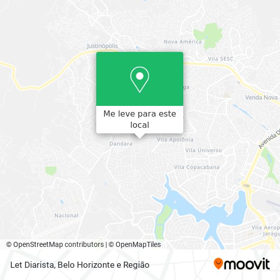 Let Diarista mapa