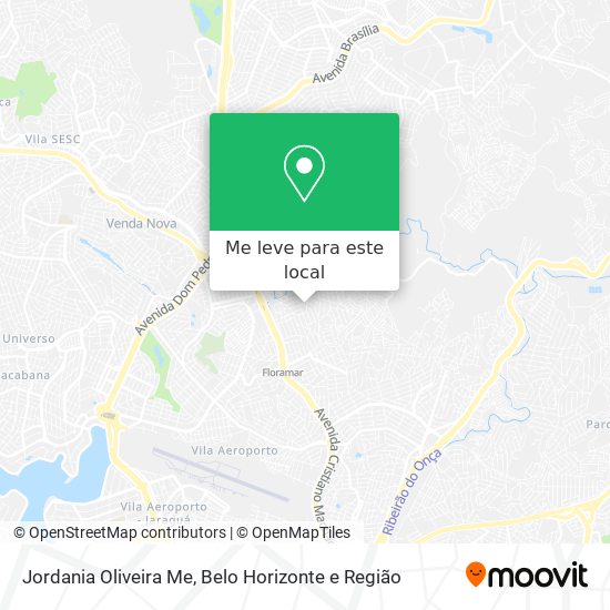 Jordania Oliveira Me mapa