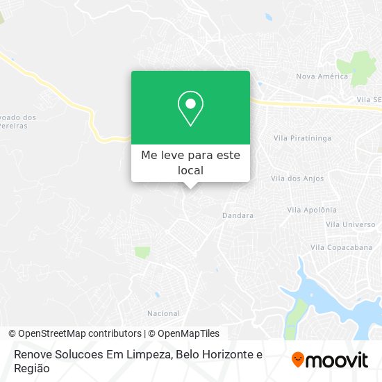 Renove Solucoes Em Limpeza mapa