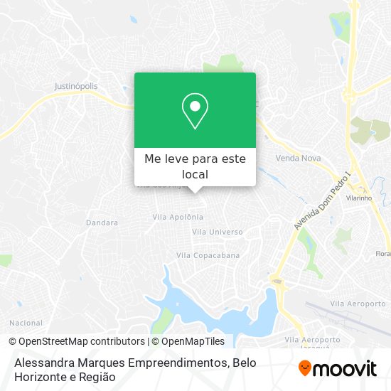 Alessandra Marques Empreendimentos mapa