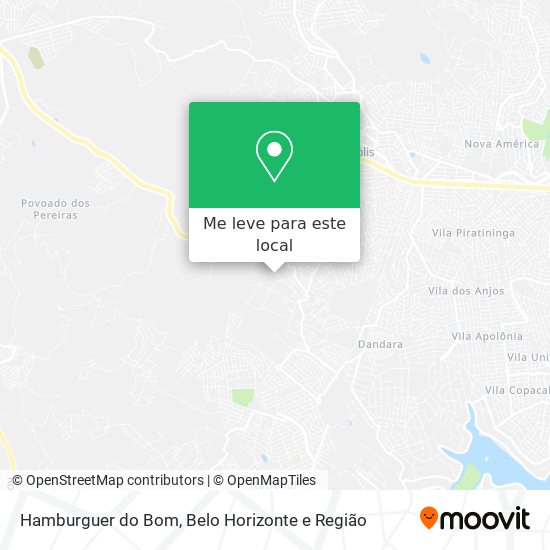 Hamburguer do Bom mapa