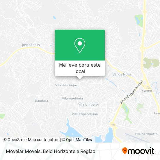 Movelar Moveis mapa