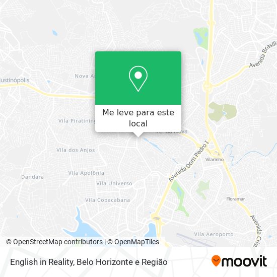 English in Reality mapa