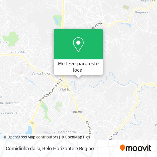 Comidinha da la mapa