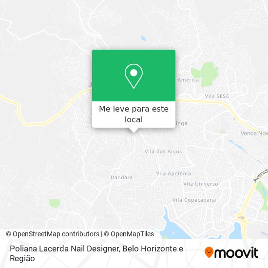 Poliana Lacerda Nail Designer mapa