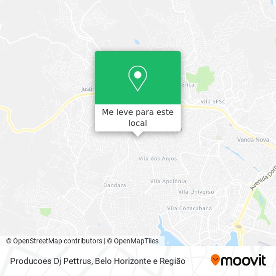 Producoes Dj Pettrus mapa