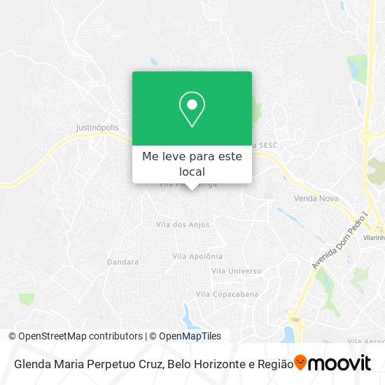 Glenda Maria Perpetuo Cruz mapa