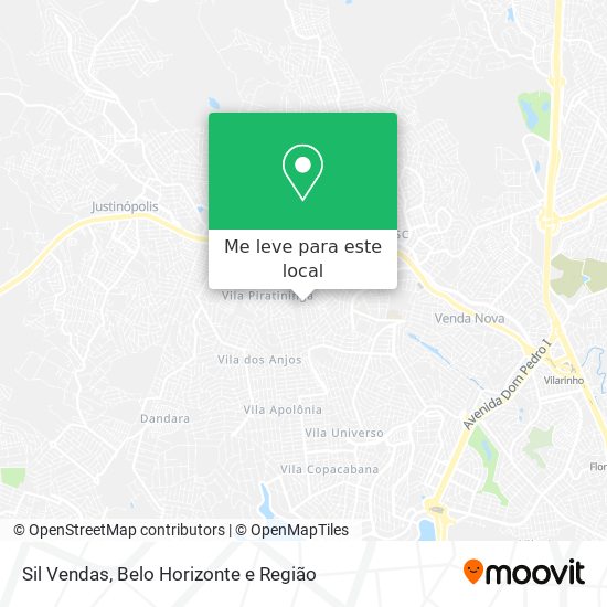 Sil Vendas mapa