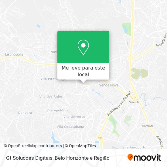 Gt Solucoes Digitais mapa