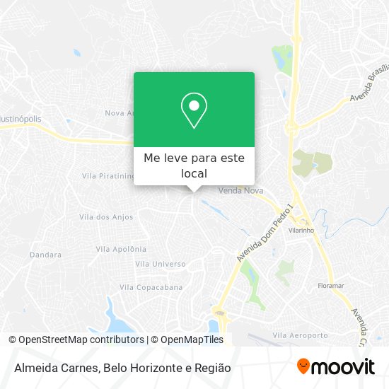 Almeida Carnes mapa