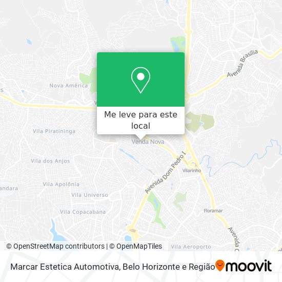 Marcar Estetica Automotiva mapa