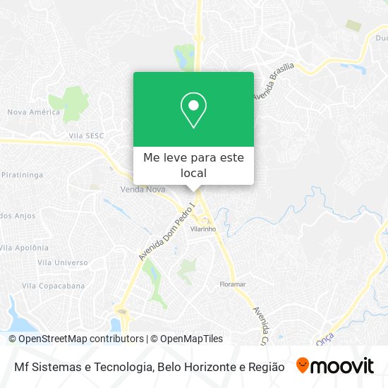 Mf Sistemas e Tecnologia mapa