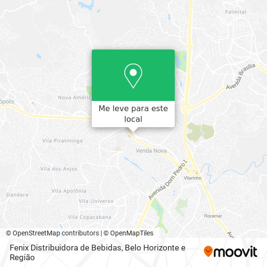 Fenix Distribuidora de Bebidas mapa