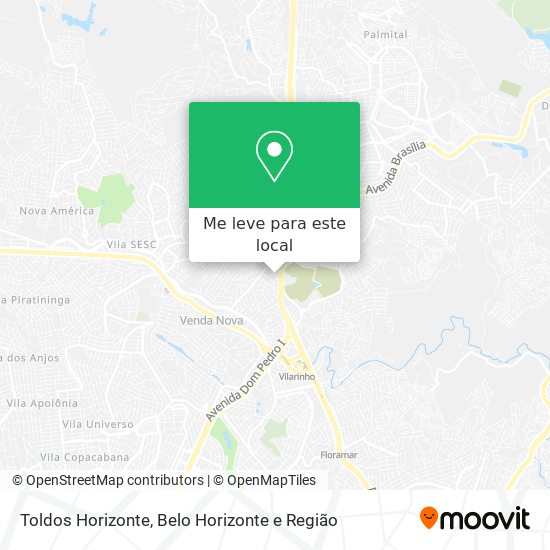 Toldos Horizonte mapa