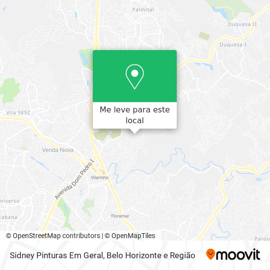 Sidney Pinturas Em Geral mapa