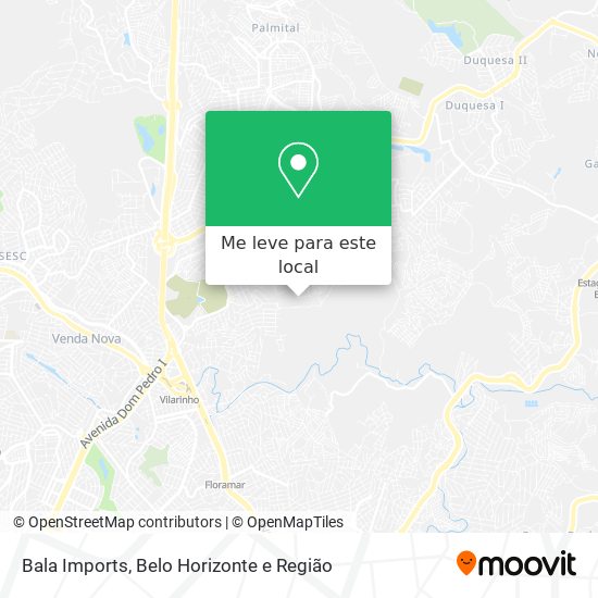 Bala Imports mapa