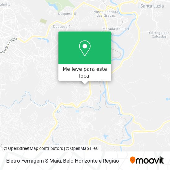 Eletro Ferragem S Maia mapa