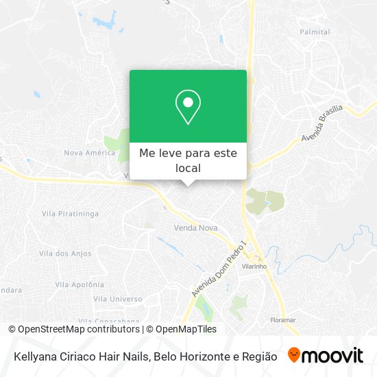 Kellyana Ciriaco Hair Nails mapa