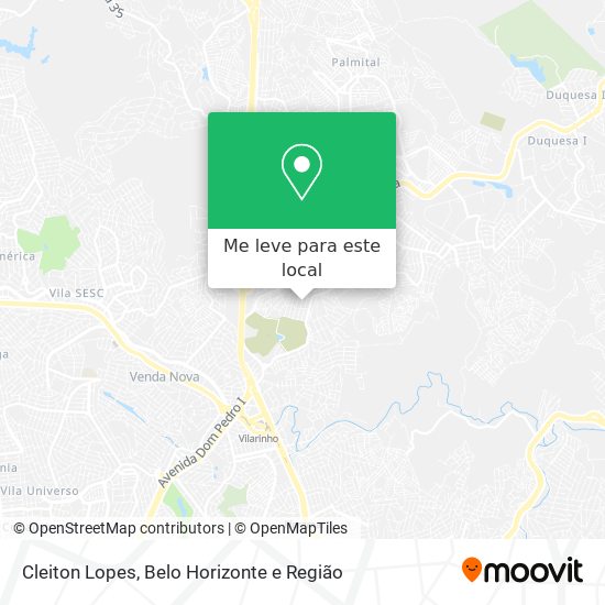 Cleiton Lopes mapa