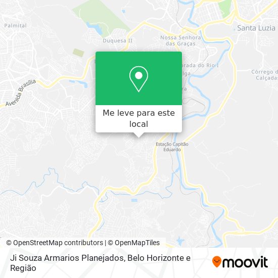 Ji Souza Armarios Planejados mapa