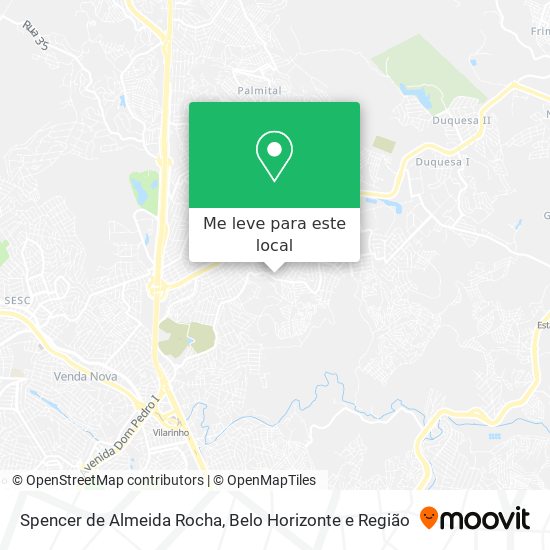 Spencer de Almeida Rocha mapa