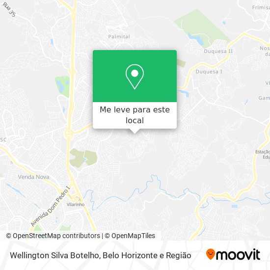 Wellington Silva Botelho mapa
