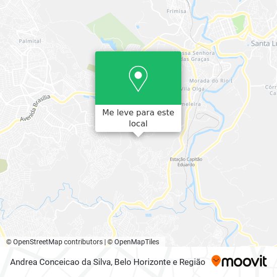Andrea Conceicao da Silva mapa