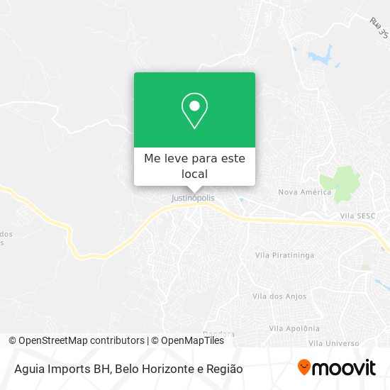 Aguia Imports BH mapa