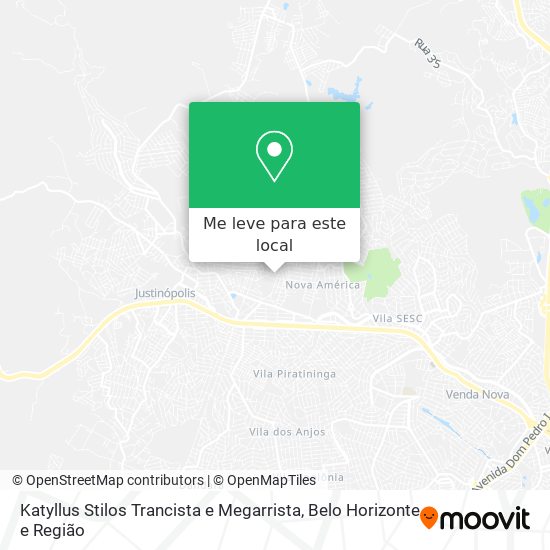 Katyllus Stilos Trancista e Megarrista mapa