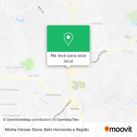 Minha Versao Store mapa