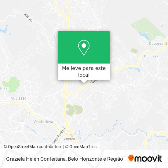Graziela Helen Confeitaria mapa