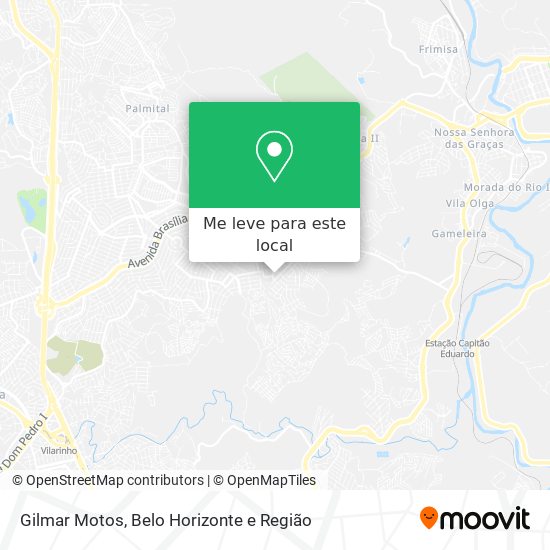 Gilmar Motos mapa