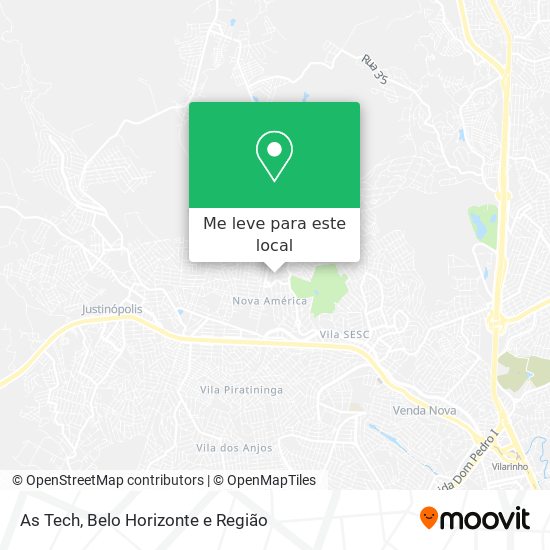 As Tech mapa