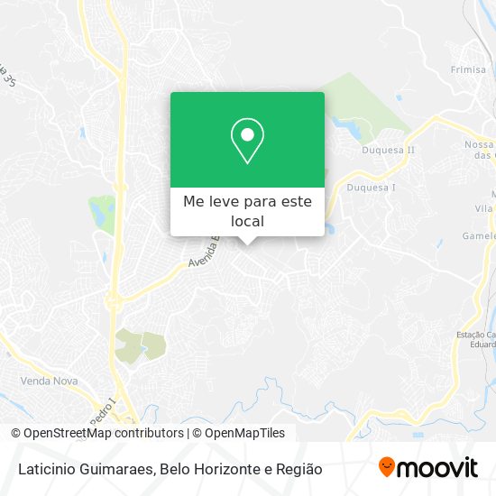 Laticinio Guimaraes mapa