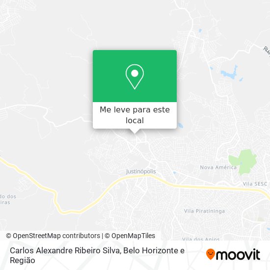 Carlos Alexandre Ribeiro Silva mapa
